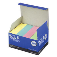 コクヨ タックメモ（ふせん） レギュラーサイズ（4色ミックス）75×25mm  100枚ｘ20本入り