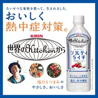 熱中症対策飲料 キリンビバレッジ 世界のキッチンから ソルティ ライチ 500ml  1セット（48本）スポーツドリンク 果汁
