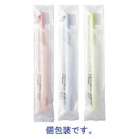 オキナ エクサ歯科用歯ブラシ フラットふつう 1箱（60本入）