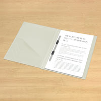 プラス レターファイル PP A4S ライトグレー FL-101LT LGY 1冊