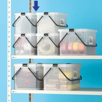 サンコープラスチック コンテナークリア M 1個