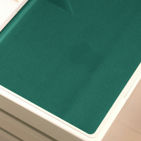 プラス デスクマット OAタイプ 中（1190×690mm） 厚さ1.8mm 下敷き付 透明 41356