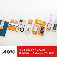 エーワン（A-one）ラベルシール ハイグレード 表示・宛名ラベル プリンタ兼用 封筒 シール  A4 44面 20シート  75244
