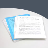 プラス カラークリアホルダー A4 ブルー 青 1セット(30枚) ファイル 89341