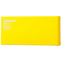 アスクル　蛍光ペン　イエロー　黄色　30本　蛍光マーカー  オリジナル