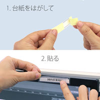 プラス 粘着剤付カードホルダー 100枚 LA-500ST 1箱（直送品）