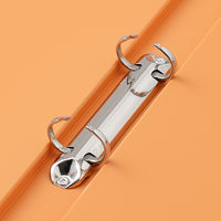 リヒトラブ リングファイル A4タテ 背幅36mm 橙 F877U-4 1冊