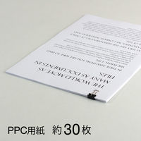 プラス　ダブルクリップ　ＣＰー107ー10Ｐ　極豆　黒　100個　　CP-107-10PBK　1パック