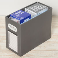 プラス サンプルボックス　ＢＦ10ーＡ4ー150　Ａ4　濃 BF10-A4-150 DGY 1冊（直送品）