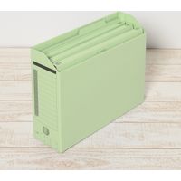 プラス 個別フォルダー A4E グリーン FL-082IF 1パック