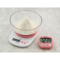 タニタ（TANITA）でか見えタイマー100分計　ピンク　キッチンタイマー　1セット（5個：1個×5）