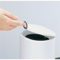 マーナ　トイレポットW　ポット（ゴミ入れ）　W072W　1セット（2個）