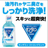 マウスウォッシュ 口臭対策 洗口液 モンダミン ストロングミント 700mL 1本 歯垢 汚れ 食後 タバコ ネバつき アース製薬