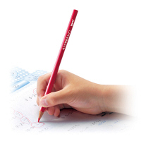 トンボ鉛筆【ippo!】丸つけ用赤えんぴつ（朱色）イッポ！　BCA-260　1パック（2本入）