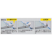 コクヨ ロック式リングファイル<シングルレバー> フ-TLF440B 1冊