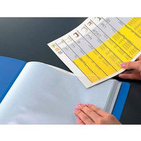 コクヨ　クリヤーブック（ウェーブカット・固定式）　B5ヨコ20ポケット　青　ブルー　ラ-T566B　1冊