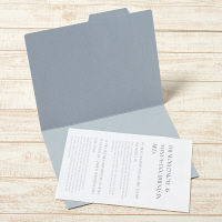 フォルダー（個別フォルダー）　A4　ブルー　FL-001IF　87835  1袋（10枚入）