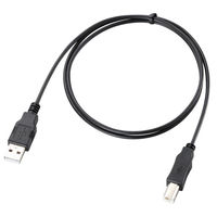 エレコム エコUSB2.0ケーブル A-B 1m U2C-JB10BK 1本（直送品）