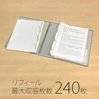 プラス　4バルキーファイル FL-008FB BL　（直送品）