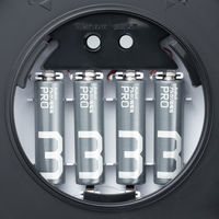 RHYTHM（リズム）シチズン パルフィス484 掛け時計 [電波 スイープ 防滴 防塵 秒針停止機能] 直径380mm 8MY484-019 1個