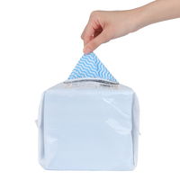 抗菌 カウンタークロス ハーフ ブルー 約30×30cm 1セット（1パック（100枚入）×3）