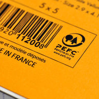 RHODIA（ロディア） ブロックロディア 横罫 No.11 オレンジ cf11600