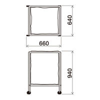 テラモト ダストカーSD （本体・袋セット）236L ブルー 1台 ゴミ リネン 回収 運搬 折りたたみ式 キャスター 幅660×奥行640×高さ940mm