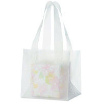 ポリ手提げ袋　ガゼットタイプ　半透明　SS　1セット（150枚：30枚入×5袋）　伊藤忠リーテイルリンク