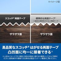 スリーエム(3M) スコッチ はがせる両面テープ 超透明・厚手 幅15mm×長さ1.5m 1巻 KRT-15