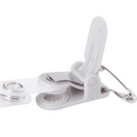 バンドクリップ＆安全ピン付名札 チャック式 5組 HEROES　  オリジナル