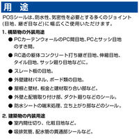 セメダイン POSシールアイボリー SM-448 1本 333ml