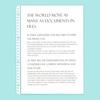 プラス　1ポケットリフィル（ノングレアエンボス）　RE-161TA　87600　1袋（100枚入）