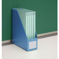 コクヨ　ファイルボックスS　A4タテ　背幅102mm　青　フ-E450B