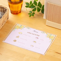 コクヨ　ソフトカードケース（軟質）再生オレフィン系樹脂0.4mm厚B6クケー3056N 1枚