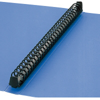 キングジム　クリアファイル 差し替え式　A4タテ背幅49mm　カラーベース　赤　139-3