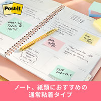 ポストイット 付箋 ふせん 通常粘着 カラーキューブ 75×75mm パステルカラー 1冊 スリーエム CPRP-P-33SE