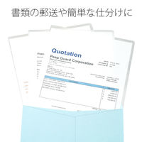 プラス フィルムホルダー A4 クリアー FL-160HO-10 1パック(10枚)