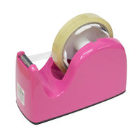 プラス テープカッター ピンク TC-301 1台（直送品）
