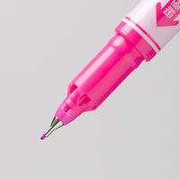 紙用マッキー 細字/極細 詰め替えタイプ ピンク 水性ペン ゼブラ