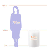 プチプチ（R） d60（中粒タイプ） 幅600mm×25m巻 1巻 川上産業