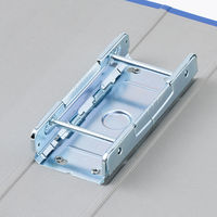 アスクル　パイプ式ファイル 両開き　ベーシックカラースーパー（2穴）B5タテ　とじ厚50mm背幅66mm　ブルー　10冊  オリジナル