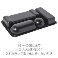 プラス デスクトレー ブラック S BK 1個