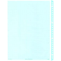 コクヨ　クリヤーブック替紙（カラーマット）　A4タテ30穴　緑　ラ-880NG　1袋（10枚入）