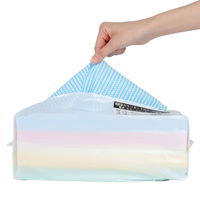 抗菌 カウンタークロス 中厚手 レギュラー カラーアソート 約30×60cm 1パック（50枚入）