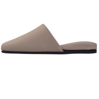 【アウトレット】布地風スリッパ マニエラSP 大きめM ベージュ AK-71BE 富士工業