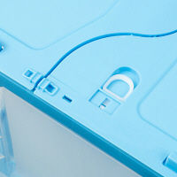 【折りたたみコンテナ】 三甲 「現場のチカラ」 サンクレットオリコンP76B-B 75L 1個  オリジナル