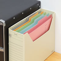 コクヨ 持ち出しフォルダー カラー A4 グレー A4-CFM 1袋(10枚入)