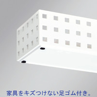 Like-it（ライクイット） ブリックス 280ワイドM ホワイト 9026 1セット（5個：1個×5） 吉川国工業所