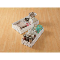 Like-it（ライクイット） ブリックス 350ミドルM ホワイト 9023 1セット（5個：1個×5） 吉川国工業所