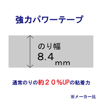 トンボ鉛筆【PIT】テープのり　ピットパワーD　詰め替えカートリッジ　PR-IP　1箱（10個入）